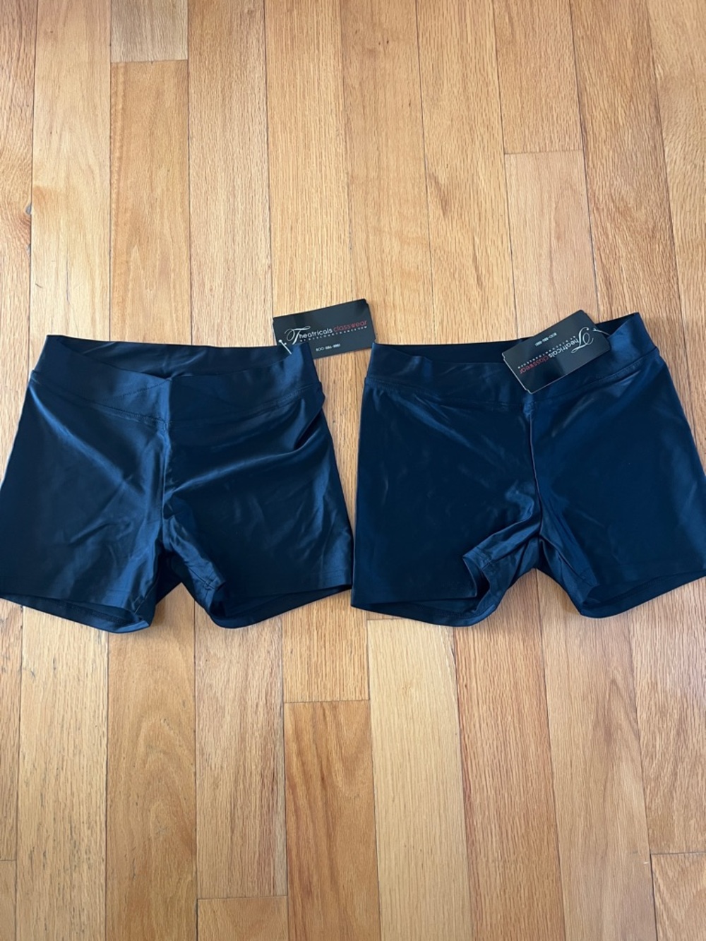Theatricals small black dance shorts